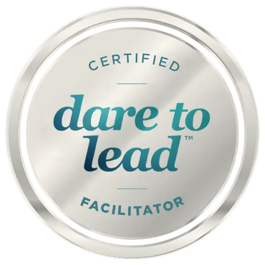 Brené Brown Dare to Lead certification badge